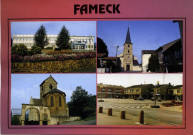 Fameck (Moselle) - La Mairie - L'Eglise - La Chapelle de Morlange du XIIe siècle - La place du Marché