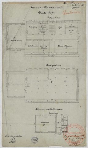 GARNISON WASCHANSTALT DIEDENHOFEN.