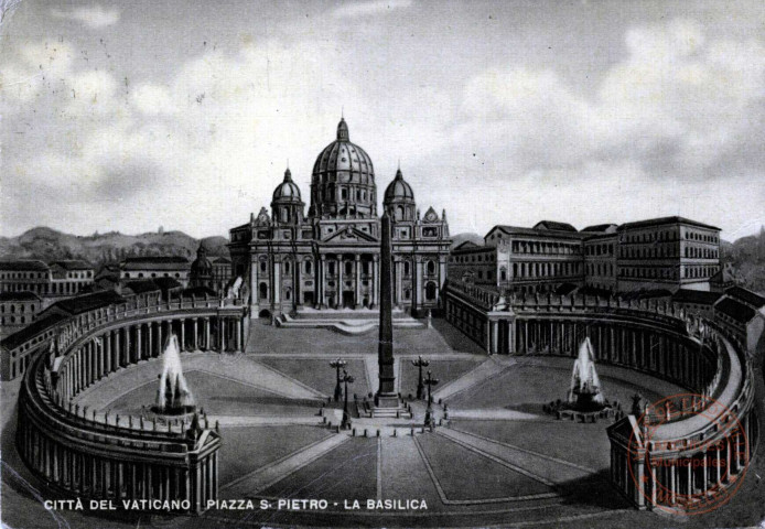 Citta del Vaticano - Piazza S. Pietro - La Basilica