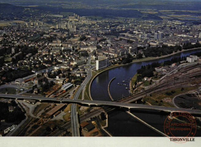 Thionville : Vue aérienne