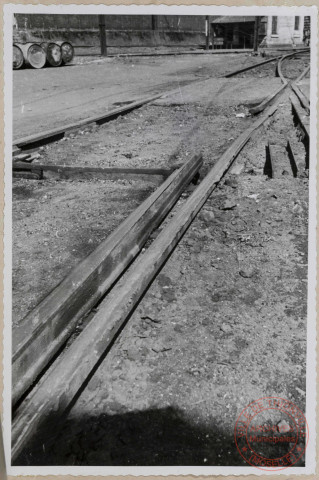 Usure normale d'un aiguillage.