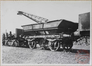 Schibine à minerai. Exemple de tôles corrodées par suite du manque d'entretien.