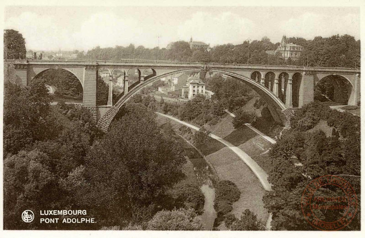 Luxembourg. Pont Adolphe.