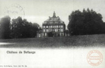 Château de Bettange - autour de Thionville en 1902 - Bettange - Le château