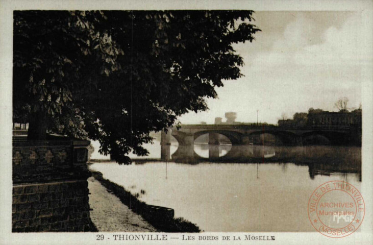 Thionville - Les bords de la Moselle