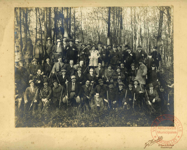 [Association de chasse An Der Kanfen Deck vers 1930]