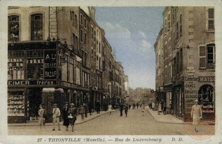 Thionville (Moselle) - Rue de Luxembourg