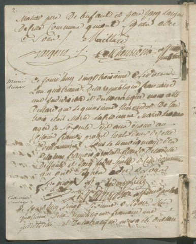 Etat civil : Registre d'état civil : décès (1796-1797)