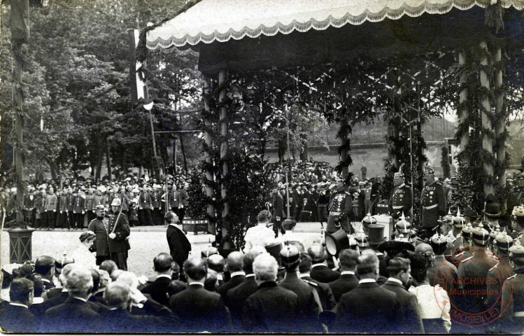 [Visite de l'Empereur Guillaume II, le 20 mai 1906, à Thionville]