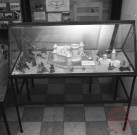 Exposition sur les fortifications à Thionville en 1970 par Georges Martig - Vitrine : Château fort assiégé