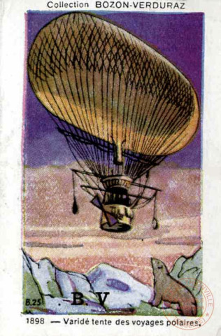 1898.- Varidé tente des voyages polaires