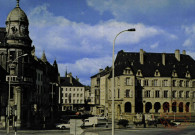 Thionville - Hôtel de ville et rue du Pont