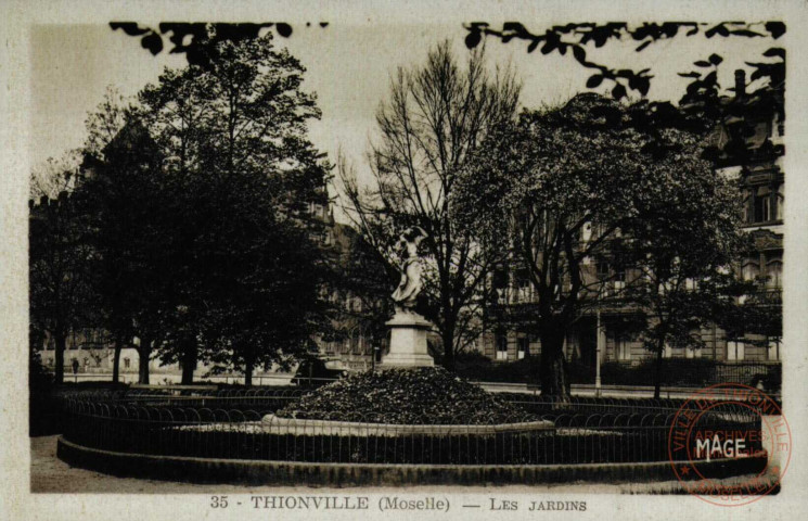 Thionville (Moselle) - Les jardins