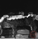 Le château de Sierck-lès-Bains de nuit