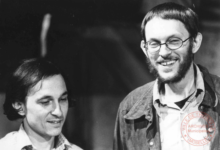 De gauche à droite : Charles Tordjman et Jacques Kraemer