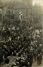 [Manifestation de diverses associations à l'époque de l'annexion allemande, place du Marché]