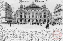 Cartes d'Autrefois (1890-1920) - Vues de Paris - L'Opéra Garnier