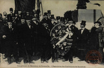 Inauguration du Monument de Noisseville. - L'Association des Combattants de Gravelotte