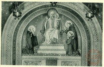 Abbaye St. Maurice Clervaux. Peinture de Mr. N. Brücher à la chapelle du noviciat.