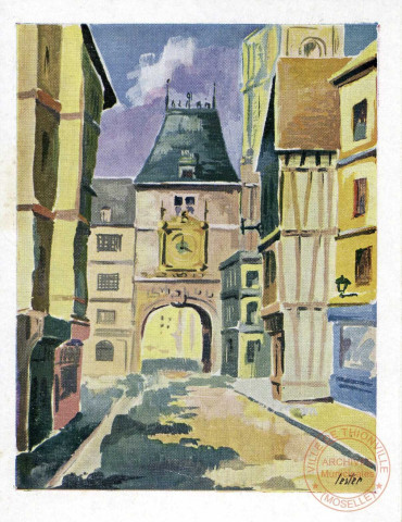 Rouen, la Grosse Horloge