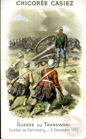 Guerre du Transwaal: Combat de Stormberg 9 Décembre 1899.