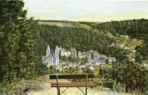 Clervaux vue de l'Abbaye.