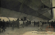 Le 'Zeppelin' à LUNEVILLE (3-4 Avril 1913) Helice arrière et Nacelle / Dar Luftchift Zeppelin in Lunéville (3-4 April 1913) Hintere Gondel und Propeller