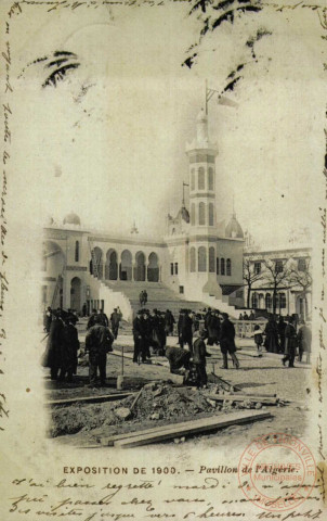 Exposition Universelle 1900 - Pavillon de l'Algérie.