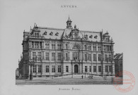Album contenant 15 planches photographiques de Anvers, réalisées par DERO Frères - Planche n°6 : Athénée Royal