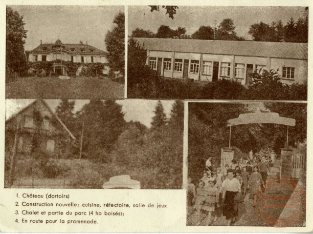 Colonie de Vacances des Travailleurs Métallurgistes de la Moselle - La Petite Pierre (Bas-Rhin)