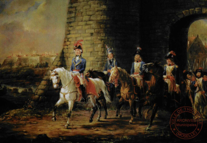 Général de division Félix de Wimpffen (1744 - 1814) victorieux défenseur de Thionville contre l'Armée des Emigrés, la Prussie et l'Autriche 1792