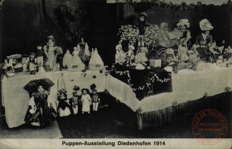 Puppen-Ausstellung Diedenhofen 1914