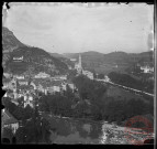 Lourdes - Vue plongeante sur la Basilique depuis le fort