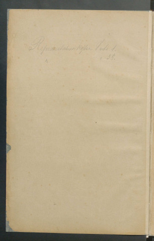 Registre de délibérations (1891-1921)