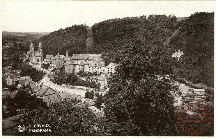 Clervaux. Panorama.