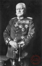 Portrait de Paul von Hindenburg (1847 1934), général et homme d'État allemand