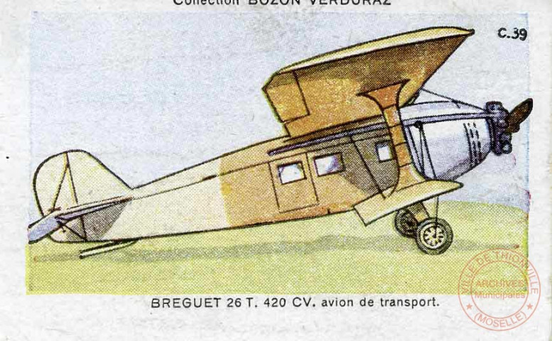 Breguet 26T, 420 CV. avion de transport.
