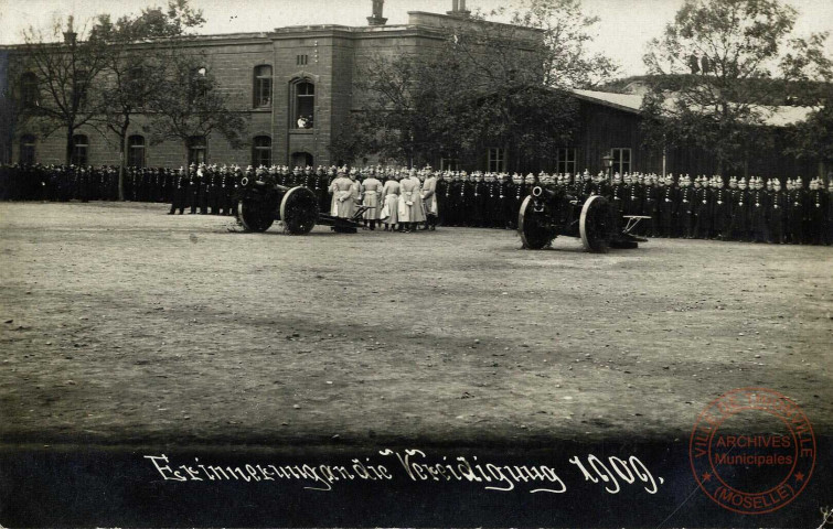 [Diedenhofen - Erinnerung an die Vereidigung 1909]