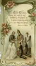 Paroisse de Beauregard - Souvenir de la Confirmation donnée en l'Eglise de Thionville par sa Grandeur Mgr BENZLER le 23 juin 1910 -Le Parrain: Nicolas SCHMIDT]