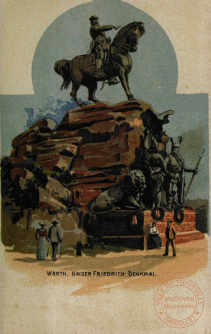 Wörth. Kaiser Friedrich-Denkmal