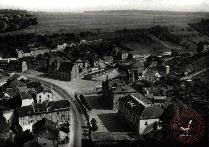 En avion au-dessus de ... Fontoy (Moselle) - Quartier Mairie