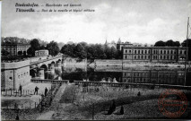 Diedenhofen - Moselbrücke und Lazarett / Thionville - Pont de la Moselle et Hôpital Militaire