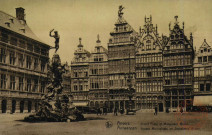 Anvers. Grand'Place et Monument Brabo.