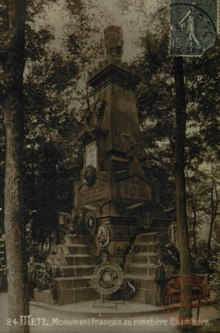 Metz : Monument Français au cimetière Chambière