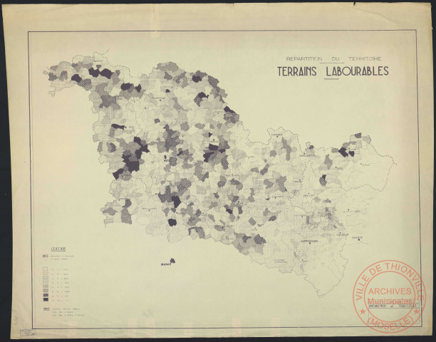 RÉPARTITION DU TERRITOIRE. TERRAINS LABOURABLES