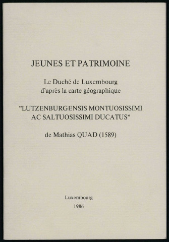 LVTZENBVRGESIS MONTVOSISSIMI AC SALTUOSISSIM DUCATUS VERA ET COMPRENDIOSA DESCRIPTIO NUNQUAM ANTEHAC VISA