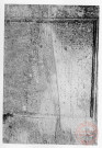 Calvaire de 1847 dédié à Saint Jean-Baptiste, situé au hameau de Evange (commune de Breistroff-la-Grande), 5 rue Principale