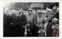 [Fêtes de la la Libération de Hayange, le 10 septembre 1944, en présence d'un Général de l'Armée de Patton]