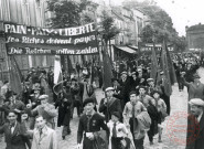 Manifestation du Front Populaire à Metz le 1er mai 1936