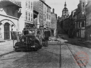 Vue de la rue de Paris après les combats, 12 septembre 1944